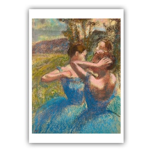 Edgar Degas : &quot;Three Dancers&quot;, c. 1897 - Museum Quality Giclee Print/Canvas - A4/A3/A2