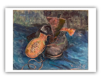 ヴィンセント・ヴァン・ゴッホ - 一足の古い靴（1888年） - クラシック