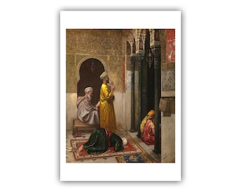 Rudolf Weisse : A Moment Of Prayer (1869–1930) - Museum Quality Giclee Print