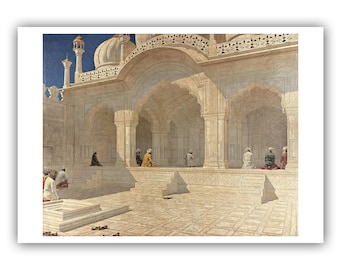 Vasily Vereshchagin : Pearl Mosque, Delhi (1842-1904) - Museum Quality Giclee Print
