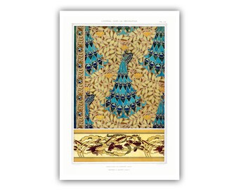 Maurice Pillard Verneuil : "The Animal in the Decoration", Plate 21, 1897 - Museum Quality Giclee Print/Canvas - A4/A3 Framed/Unframed