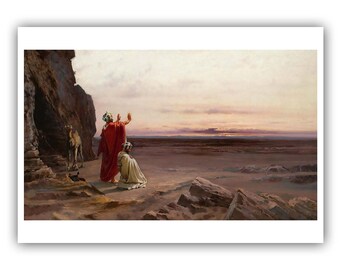 Peter Conrad Schreiber : Evening Prayer (1816-1894) - Museum Quality Giclee Print