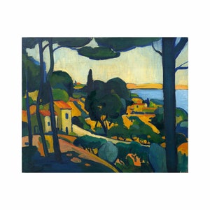 Andre Derain : Landscape Near Cassis, 1907 Museum Quality Giclee Print/Canvas A4/A3/A2 image 2