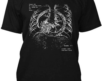 Chestburster T Shirt Etsy