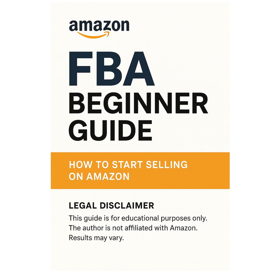Amazon FBA Beginner Guide PDF | Step-by-step Seller Manual (digital Download) - Etsy