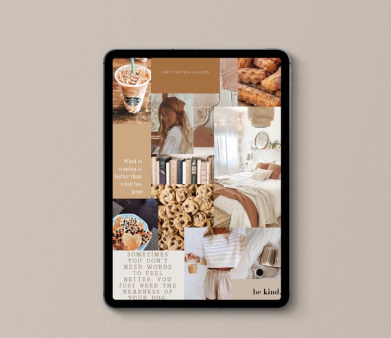 Neutral Ipad Collage Wallpaper / Ipad Screensaver / Quotes / Neutral Ipad Collage Wallpaper / Ipad Screensaver / Quotes /