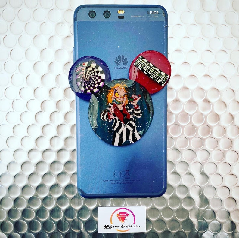 BeetleJuice grip for mobile phone