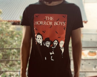 Horror Movie Killers Shirt – Vintage Gothic Scary Tee