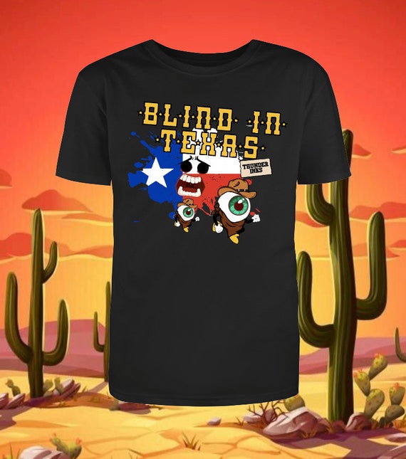 W.A.S.P Vintage Tシャツ　blind　texas T WASP Blind in Texas Double-sided Men T-shirt Black Tee All