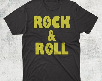 Vintage Rock N Roll Shirt | Glam Rock Heavy Metal Classic 70's 80's Fashion Concert Tee Retro Music Band t-shirt  Cute Grunge Outfit guitar