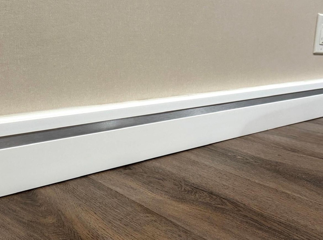 Unique, Patented by Us Baseboard Moldings With Stainless Steel Inserts ...