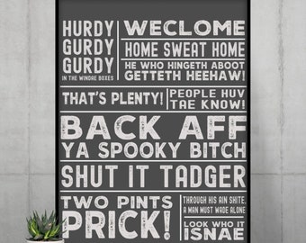 Printable Still Game Quotes Board Digital Download Poster