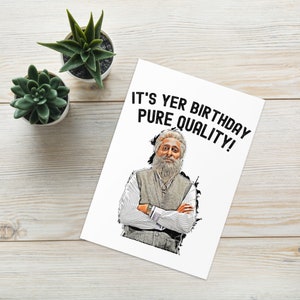 Navid Still Game / Still Game Verjaardagskaart / Navid Verjaardagskaart / Still Game Gift / Navid - Pure kwaliteit / Verjaardagskaart