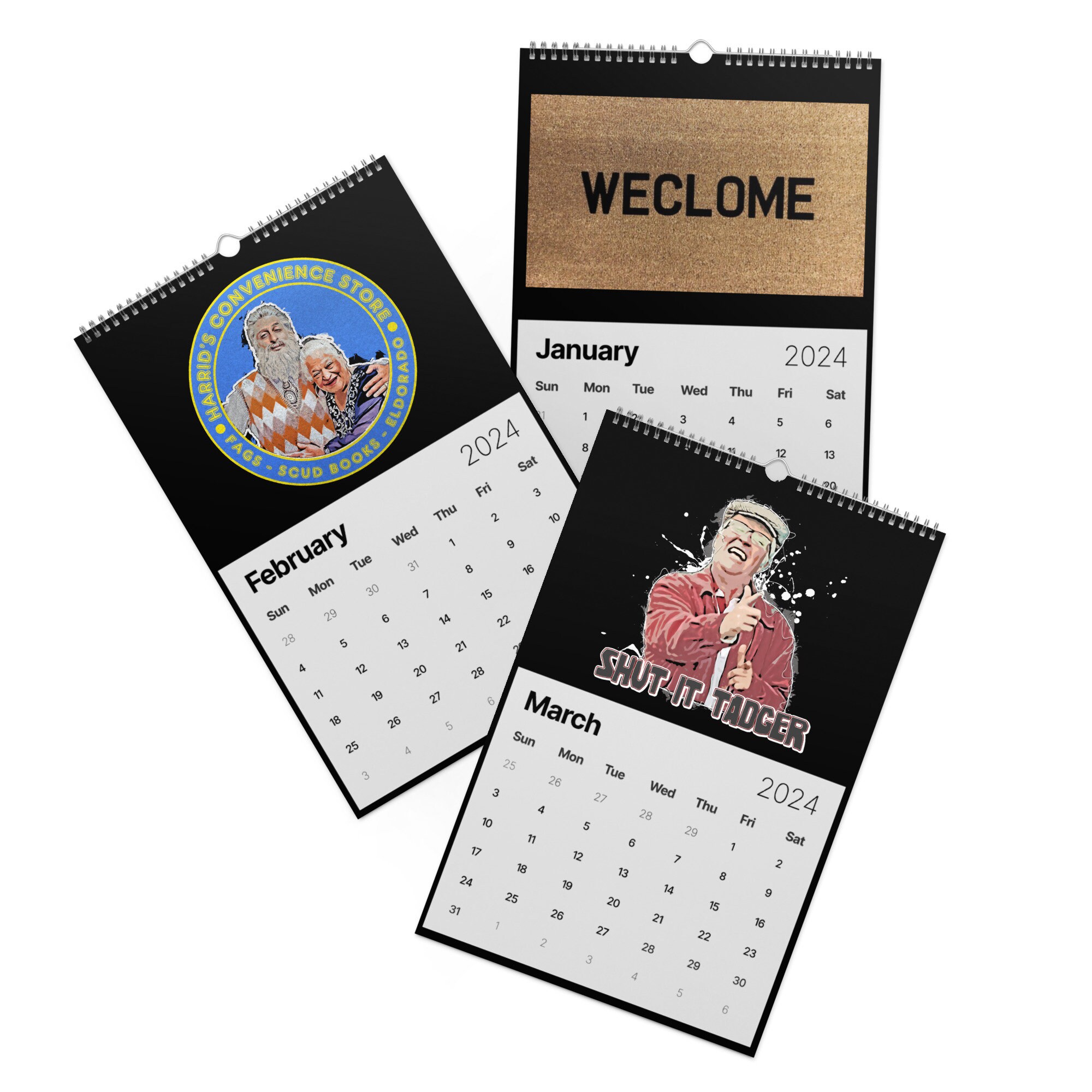 Still Game Rippy Affy Day. A Still Game Calendar Funny Still Game Wall