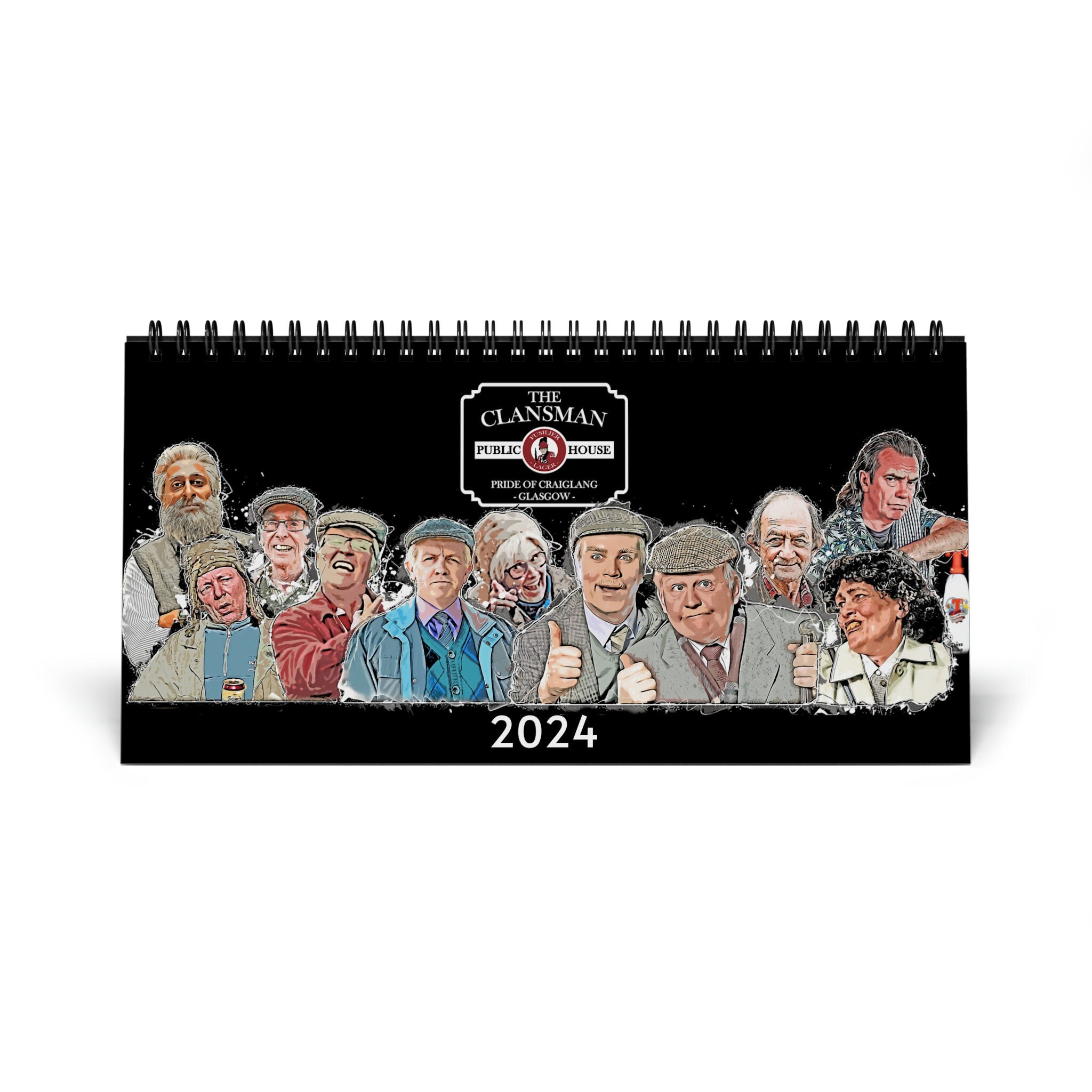 Still Game Rippy Affy Day. A Still Game Calendar Funny Still Game Desk Calendar 2024 Grid Etsy