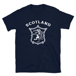 Show Your Scotland Pride Scottish Lion Rampant Short-Sleeve Unisex T-Shirt
