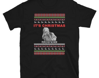 Still Game It's Christmas People Huv Tae Know Camiseta