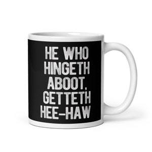 Tazza bianca lucida Still Game, Tazza Still Game, Tazza Craiglang, Tazza The Clansman