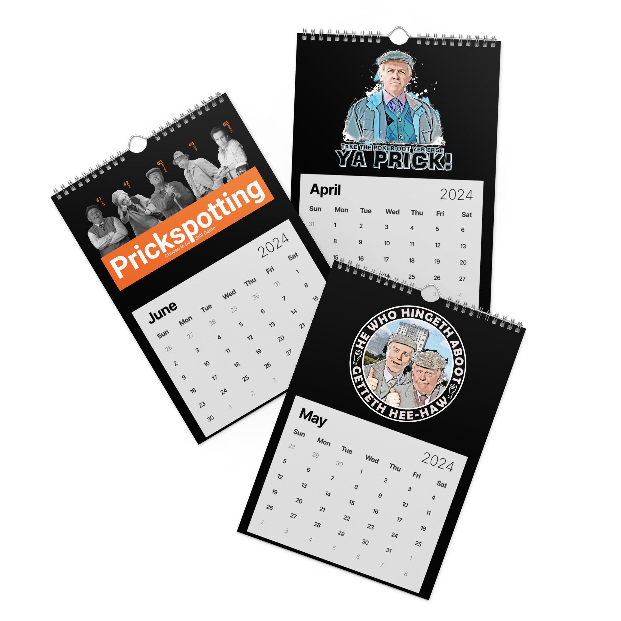 Still Game Rippy Affy Day. A Still Game Calendar Funny Still Game Wall Calendar 2024 Etsy