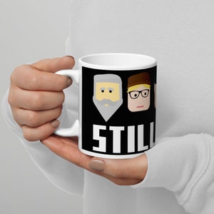 Still Game Character White glossy mug