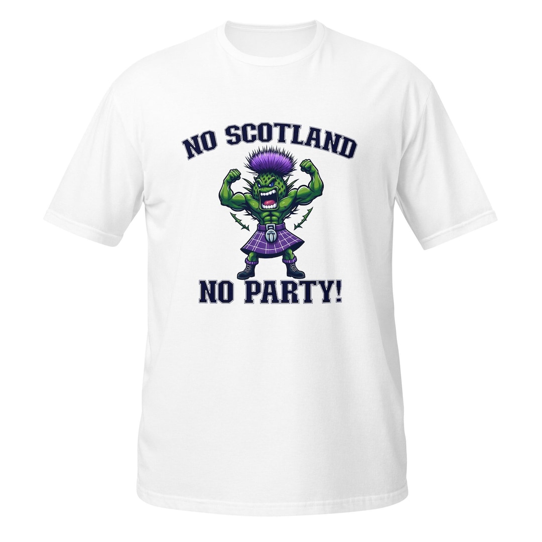 Urban Backwoods T-Shirt Uomo "Free Scotland" - 100% Cotone - Vestibilità Regolare - Taglie S-5XL