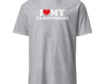 I Love My Ex-boyfriend T-shirt, I Heart My Ex-boyfriend Tee