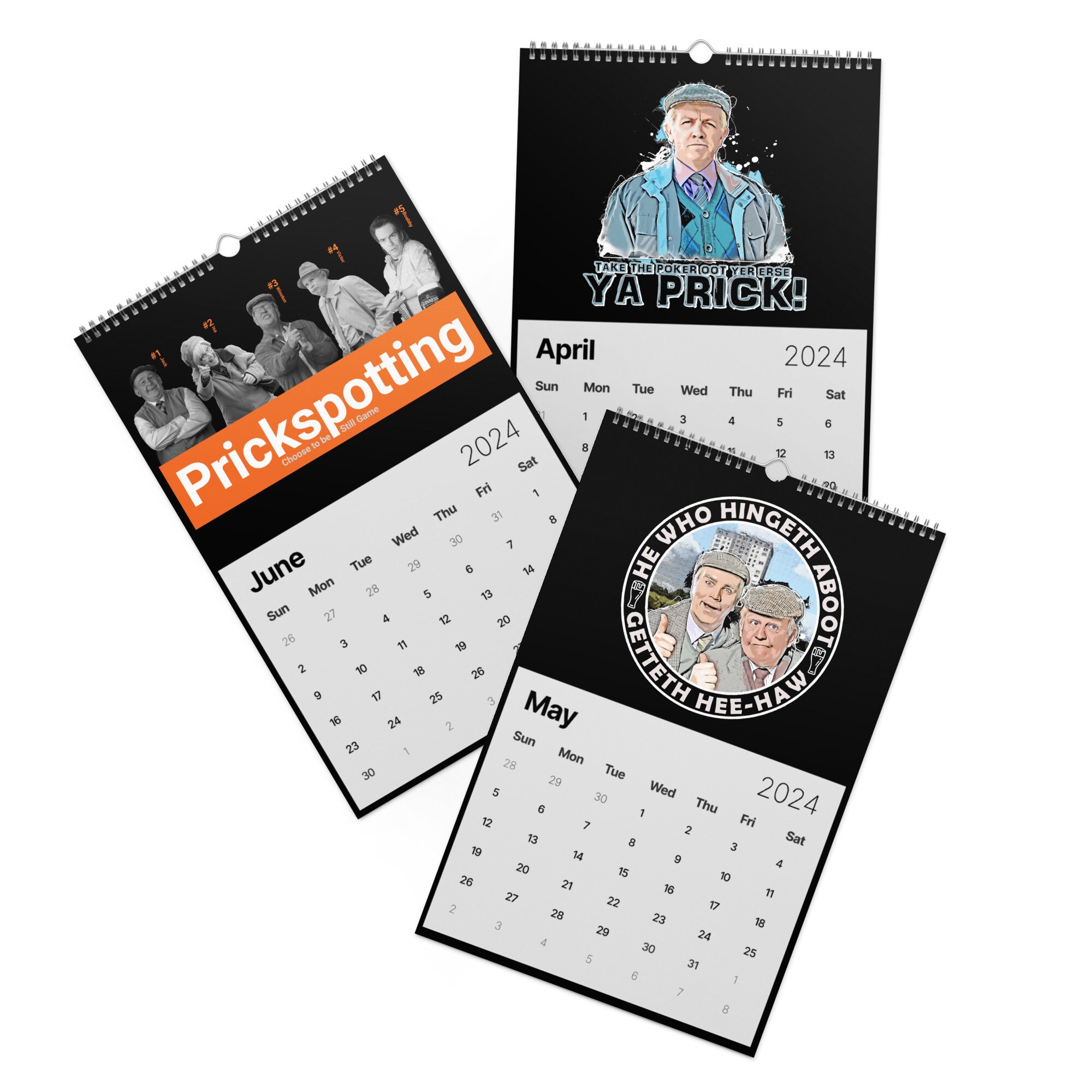 Still Game Rippy Affy Day. A Still Game Calendar Funny Still Game Wall