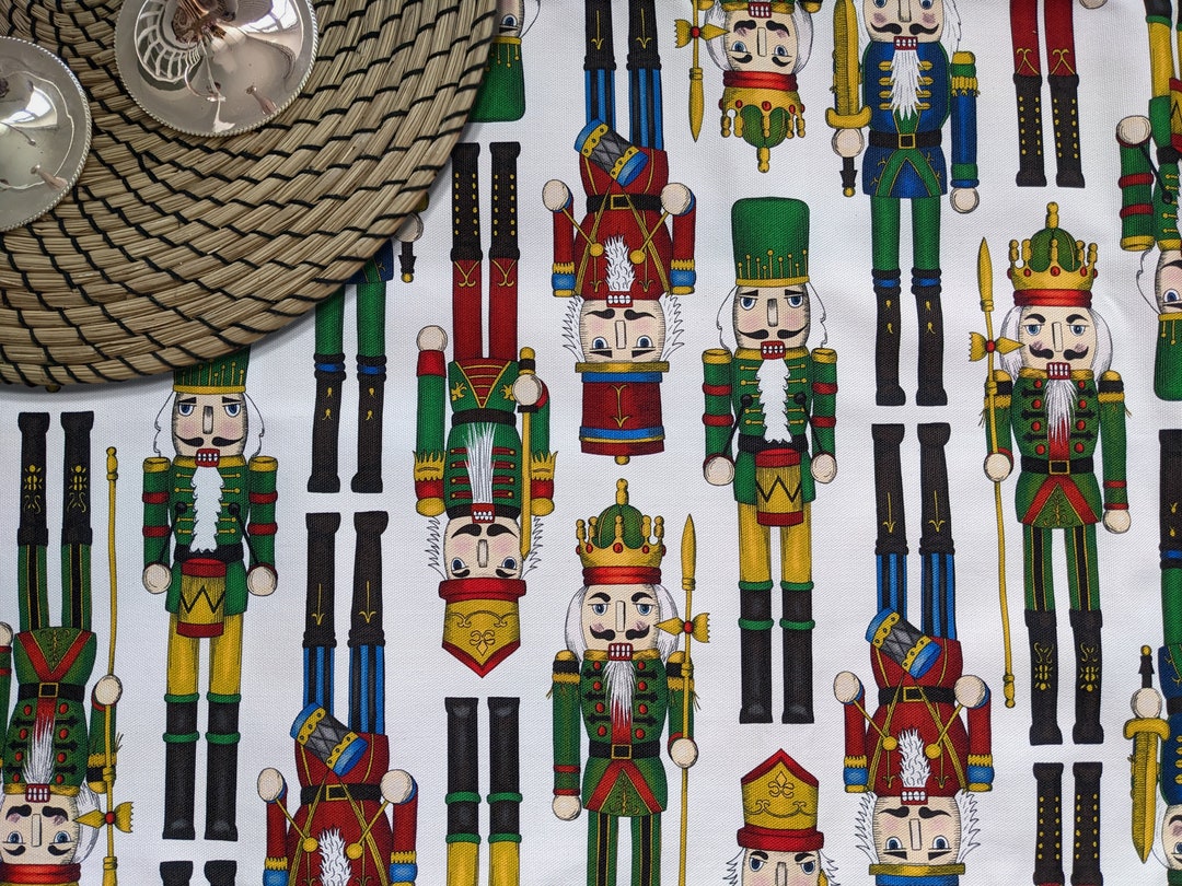 Christmas Table Runner Nutcracker Design Nutcracker Runner Etsy