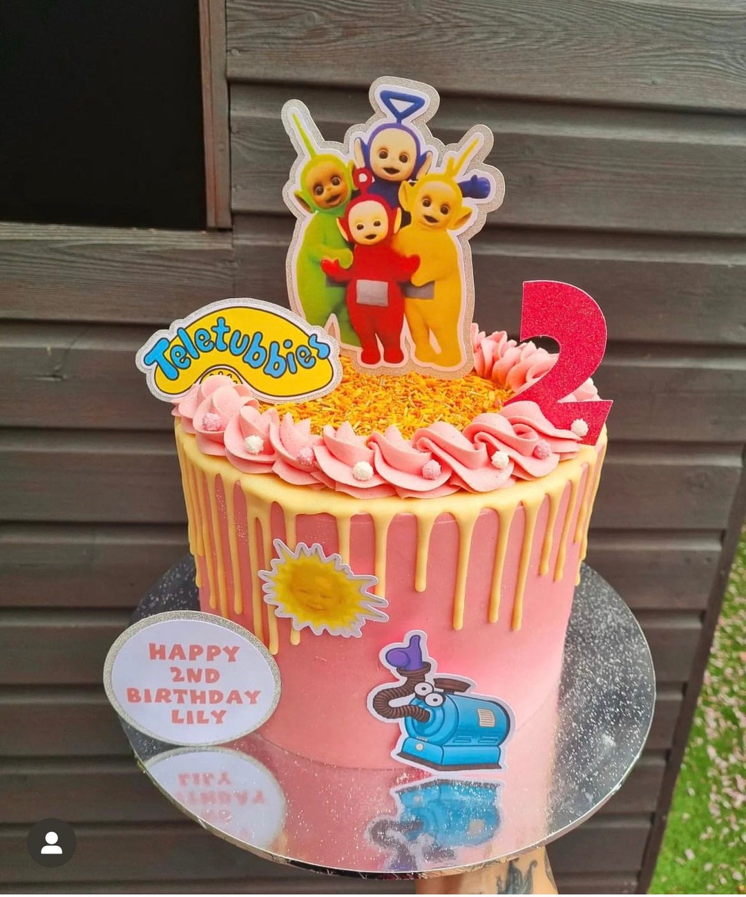 Teletubbies Cake Topper Etsy UK