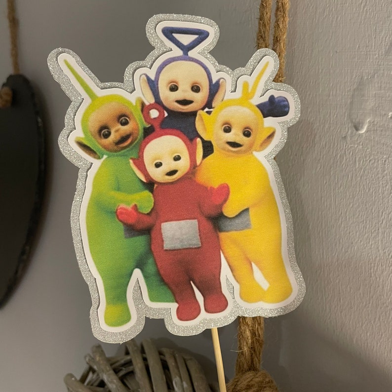 Teletubbies Cake Topper Etsy UK