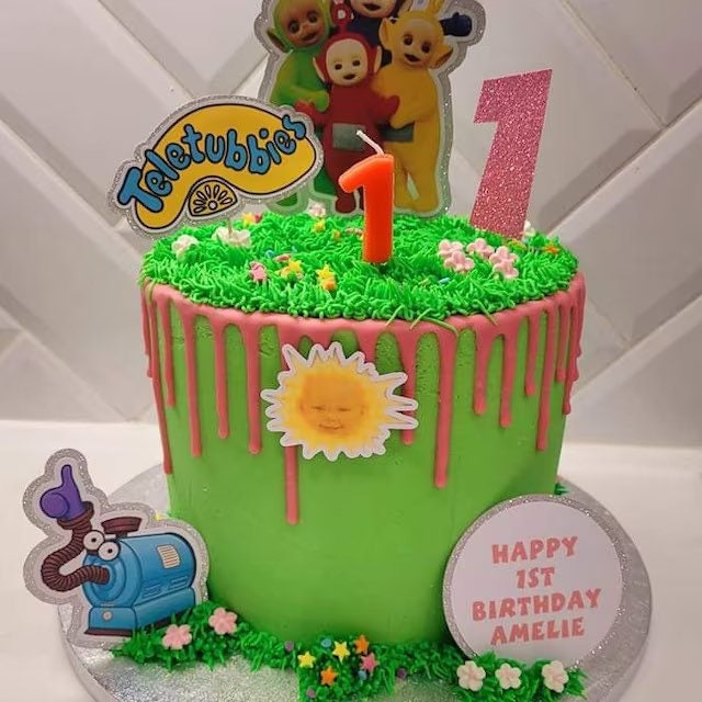 Teletubbies Cake Topper Etsy UK