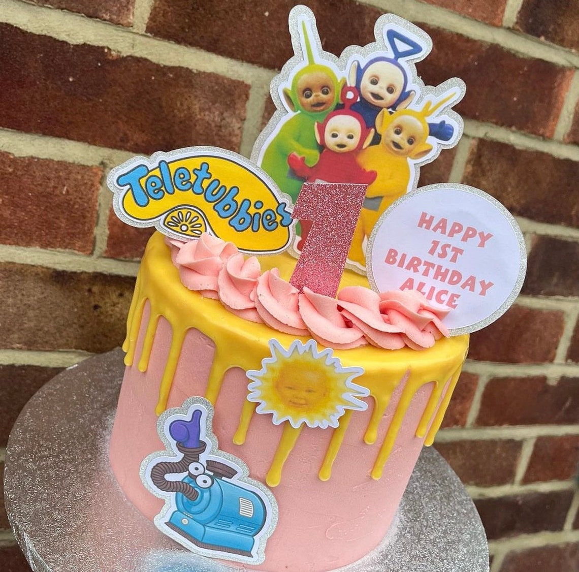 Teletubbies Cake Topper Etsy UK