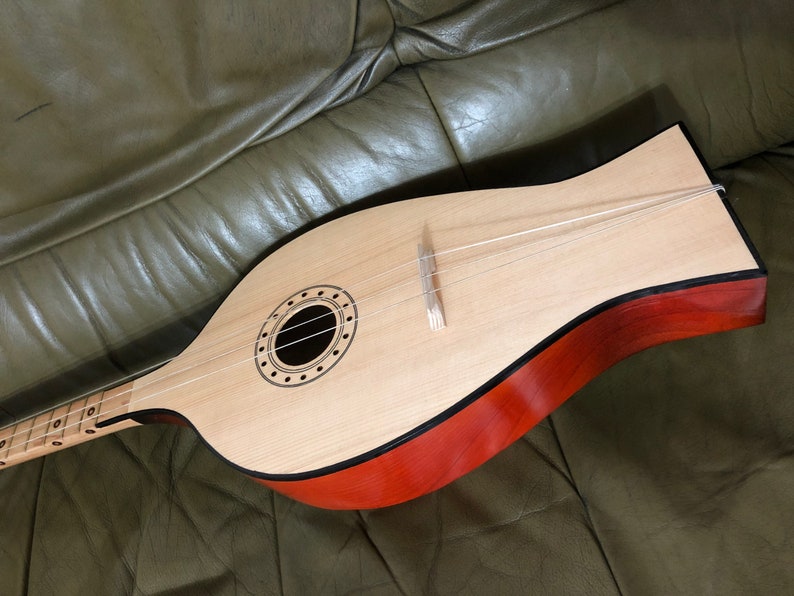 Bass-Panduri / Bass-Fanduri Georgian Folk instrument Handmade image 9