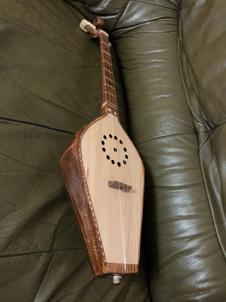 Diatonic Panduri / Fanduri Georgian Diatonic instrument . Handmade image 6