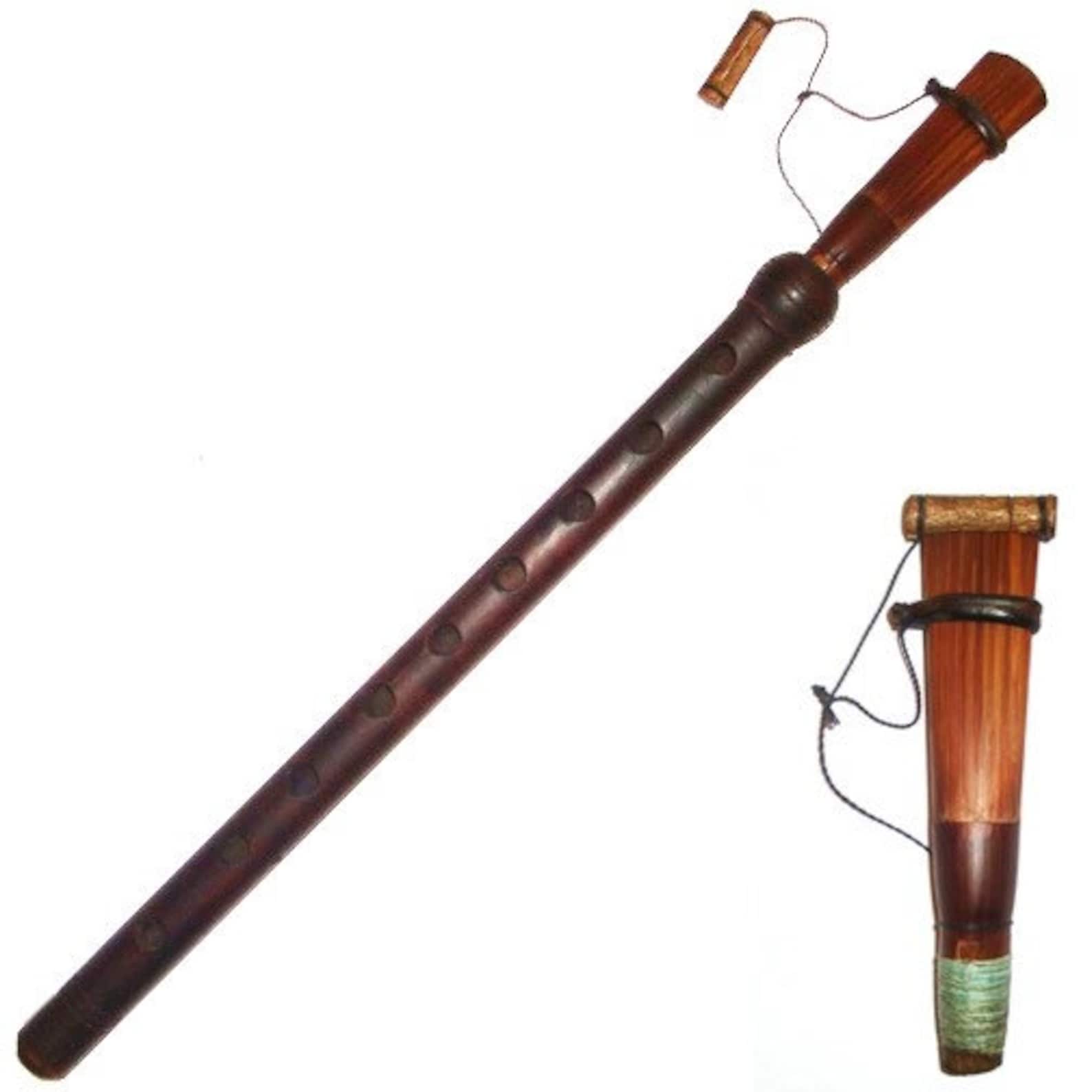 Duduki. Handmade Wooden Georgian Musical Blow up Instrument Duduki ...