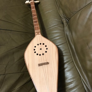 Diatonic Panduri / Fanduri Georgian Diatonic instrument . Handmade image 1