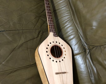 Bass Fanduri. Georgian folk bass instrument