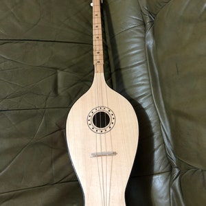 Bass-Panduri / Bass-Fanduri Georgian Folk instrument Handmade image 4