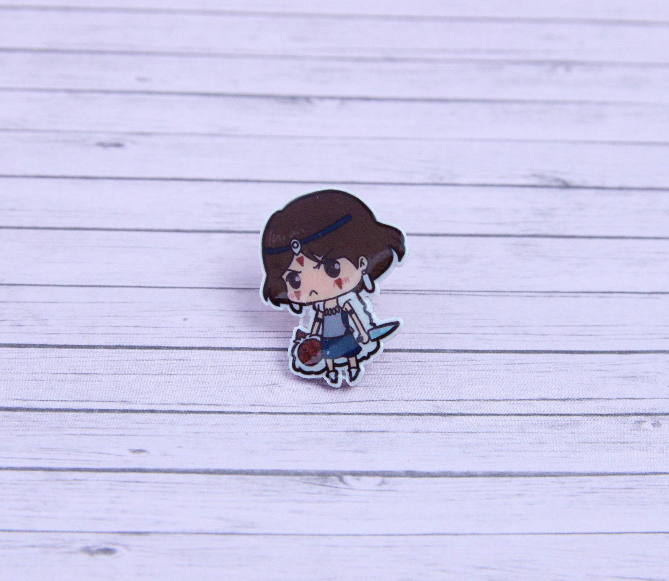 Collette Pin Kawaii Anime Princess Pin Brooch, Gift for Kids, Japanese Cartoon Pin ...