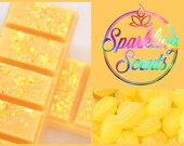 Sherbert Lemon Wax Melt, Scented Soy Wax Melt, Soy Wax Melt, Soy Snap Bar, Vegan Wax Melt Wax Melt, Wax Melt Bar, Wax Tarts, Vegan gift