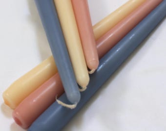 Dreamy Skies Candle Collection / Dinner Candles / Pack of 6 / 25cm long / Unscented / Non-drip.