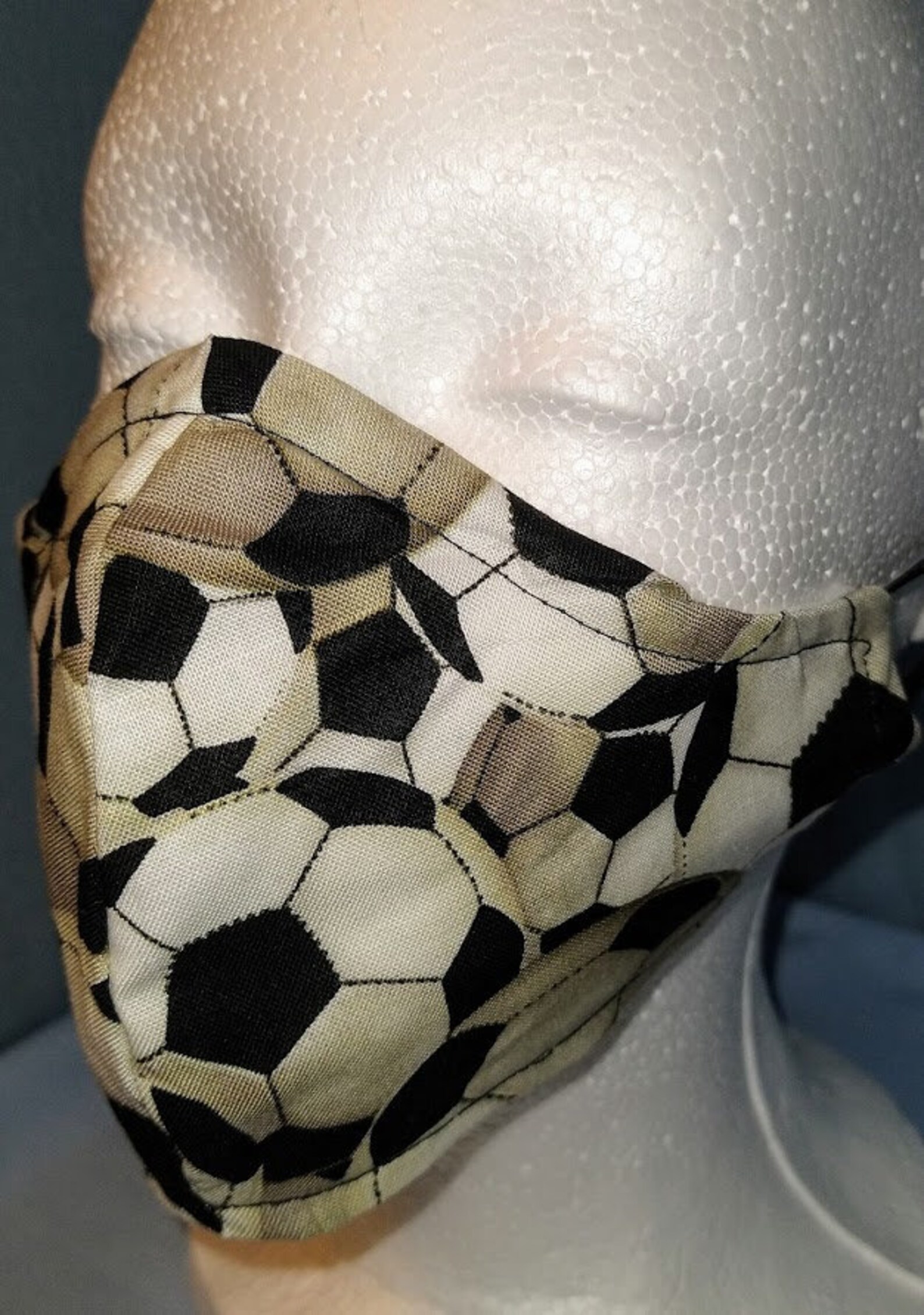 Soccer Mask Etsy