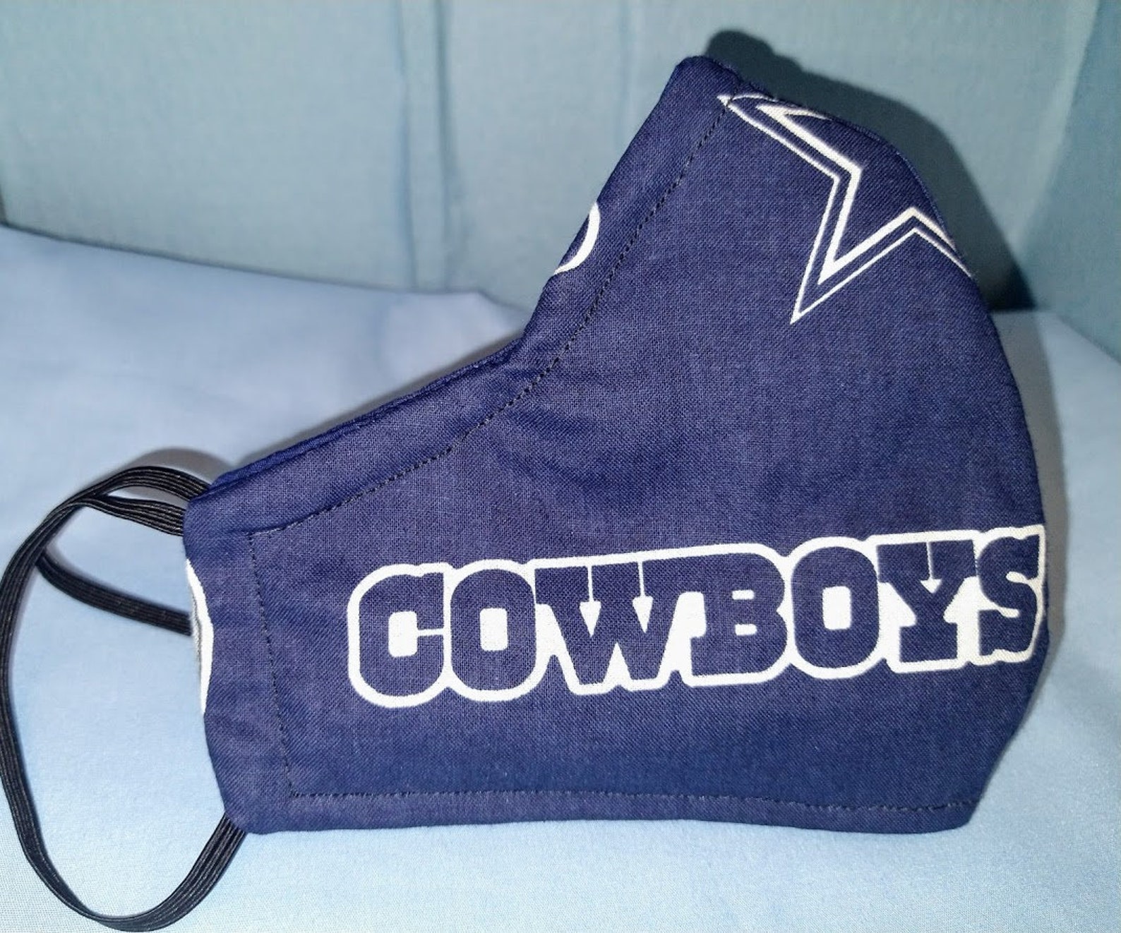 NFL Dallas Texas Cowboys Professional Football Team Face Mask Etsy