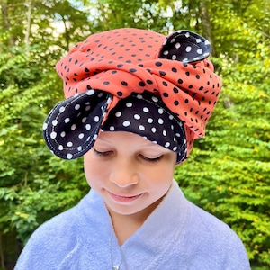 Child Size Mystic Towel | Organic Cotton 2-Layer T-shirt Towel, Kids T-shirt Towel, Plopping Towel, Curly Hair Care