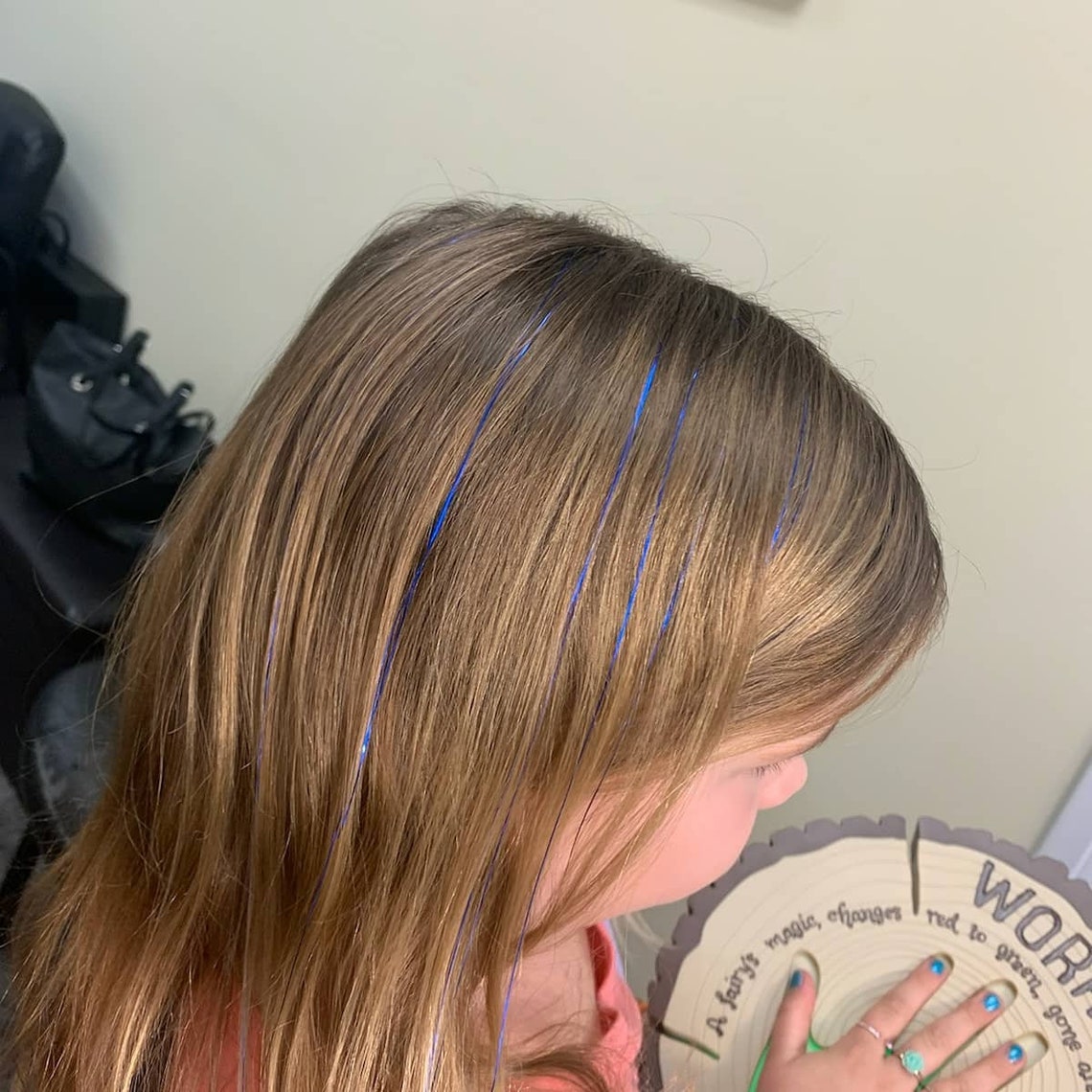 Sparkling Hair Extension Fairy Hair Tinsel Tape In Hair Etsy
