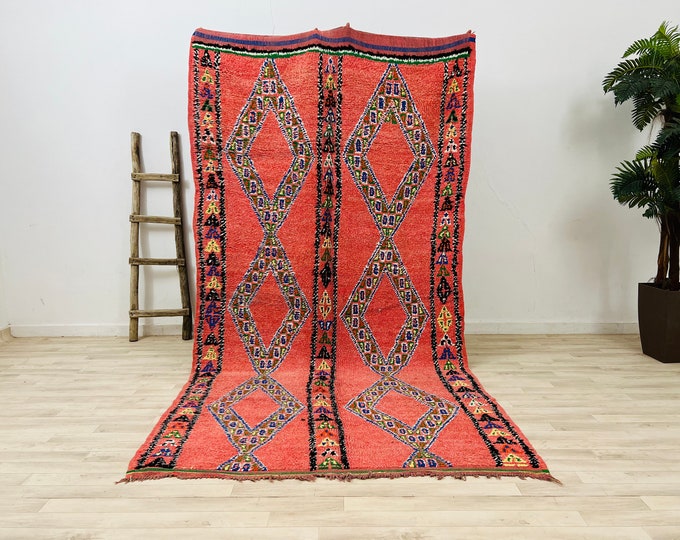 Amazing Bohemian Rug,Area Rug,Home Decor Rugs,Berber Rug Livingroom rug 9.8 x 5.1 Feet