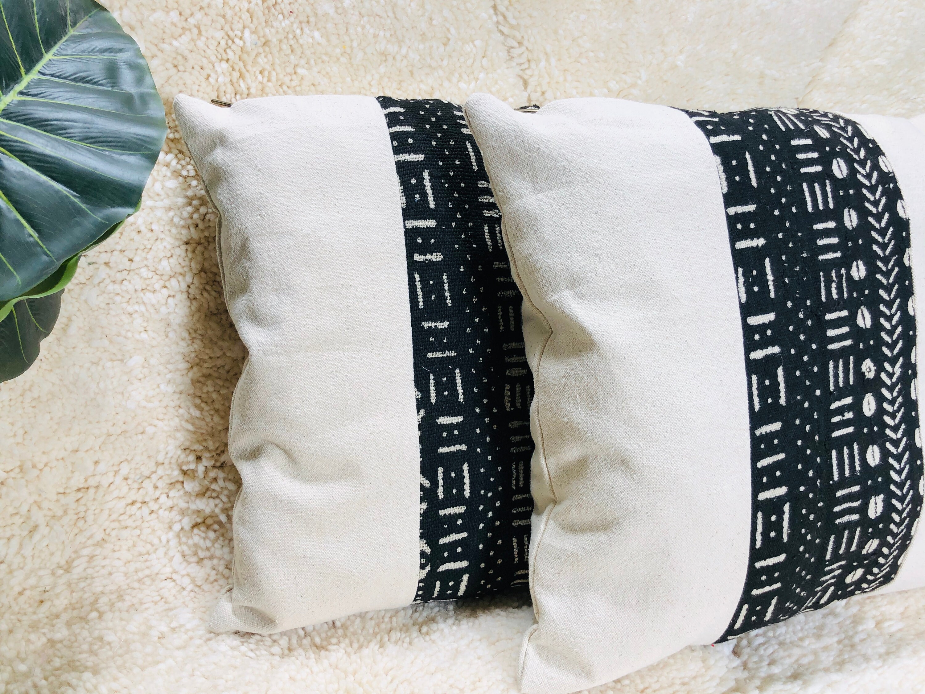 Two Touareg Cushions, Pillow, Moroccan Pillow Covers , 40% Off Pillow Decorative For Bed, Rug Pillow
