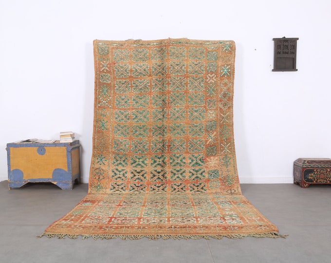 Amazing Berber Rug,Genuine Wool Rug,Bohemian Rug,Home Decor Rug 11FT x 6FT