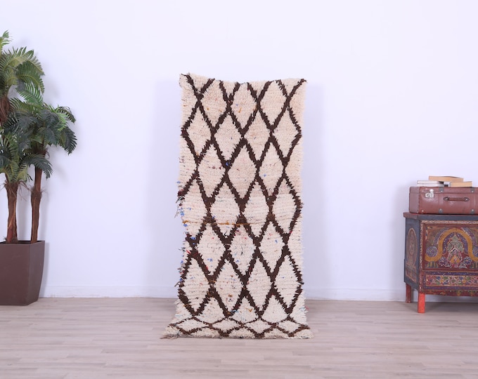 Traditional rug,Handwoven rug,Accent rug,Vintage area rug,bohemian rug, azilal rug 7x2.6FT
