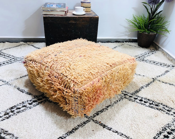 Bohemian Pouf,Ottoman Chair,Kilim Pouf decoration,Pillow Covers 24x24x8,Freeshipping